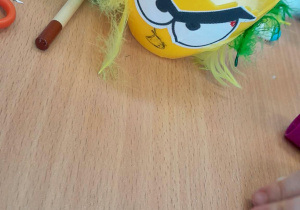 Efekt finalny pracy ucznia klasy 1a.
