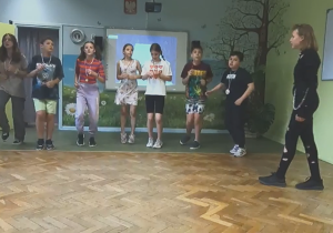 Przedstawienie uczniów klasy 5a "Sekret."