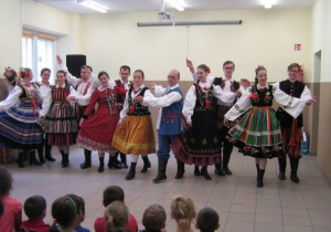 Wizyta Zespołu Tańca Ludowego "Łódź"