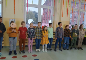 Wystąpienie uczniów klasy 3b.