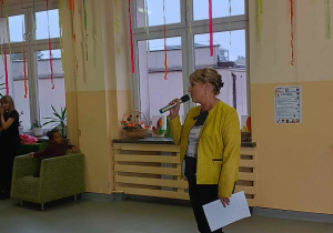 Przemówienie Wicedyrektor szkoły, p. Ewy Raczyńskiej.