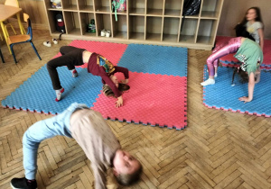 Dzieci uczestniczące w projekcie "Kącik Melomana."