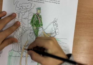 Dzień patriotyzmu w świetlicy szkolnej_praca świetliczaków.