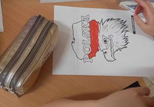 Dzień patriotyzmu w świetlicy szkolnej_praca świetliczaków.