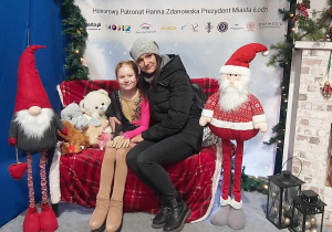 Matylda Drelich_jedna z zawodniczek XVII Zawodów Mikołajkowych.