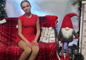 Wanda Kędzierska_jedna z zawodniczek XVII Zawodów Mikołajkowych.