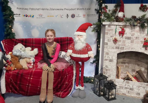 Matylda Drelich_jedna z zawodniczek XVII Zawodów Mikołajkowych.