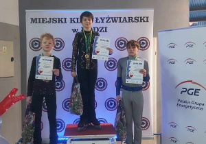Mark Makarenko (I m.)_jeden z zawodników XVII Zawodów Mikołajkowych.