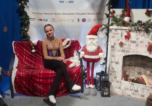 Wanda Kędzierska_jedna z zawodniczek XVII Zawodów Mikołajkowych.