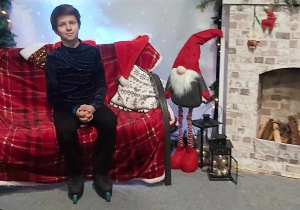 Mark Makarenko_jeden z zawodników XVII Zawodów Mikołajkowych.