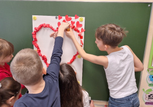 Klasowe obchody walentynkowe/Dzień Przyjaźni_klasa 2a.