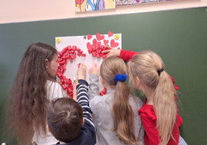 Klasowe obchody walentynkowe/Dzień Przyjaźni_klasa 2a.