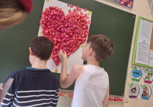 Klasowe obchody walentynkowe/Dzień Przyjaźni_klasa 2a.