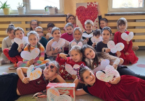Klasowe obchody walentynkowe/Dzień Przyjaźni_klasa 2a.