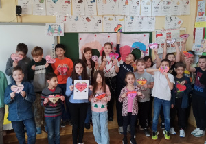 Klasowe obchody walentynkowe_klasa 3b.