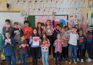 Klasowe obchody walentynkowe_klasa 3b.