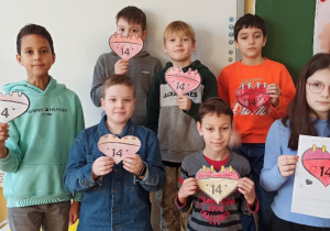 Klasowe obchody walentynkowe_klasa 3b.