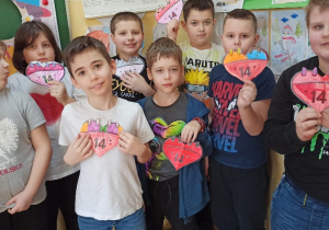 Klasowe obchody walentynkowe_klasa 3b.
