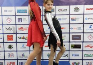 Karina Kvasnevska (35 m-ce) i Anastasia Stepanowa (47 m-ce).