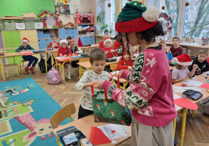 Klasowe obchody mikołajkowe_klasa 1a.
