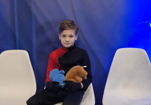Mikołaj Komuński i 3 m-ce w kategorii dodatkowej wśród chłopców..
