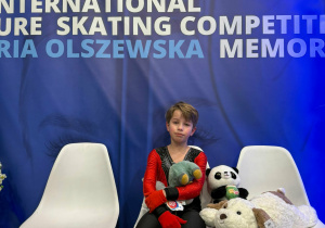 Alan Szymański i 4 m-ce w kategorii najmłodszych wśród chłopców.