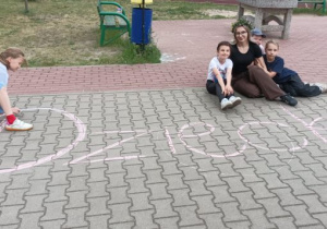 Dzień Dziecka w świetlicy szkolnej.