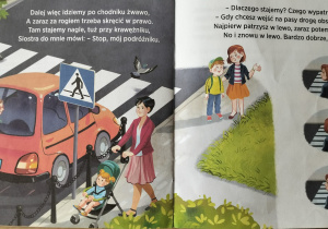 Bezpieczni w szkole i poza szkołą_historyjka na temat bezpieczeństwa.