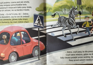 Bezpieczni w szkole i poza szkołą_historyjka na temat bezpieczeństwa.
