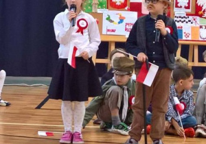 Święto Niepodległości w klasach I-III