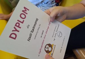 Lekcja biblioteczna i początki państwa polskiego_klasa 2a_dyplom z okazji Dnia Głośnego Czytania.