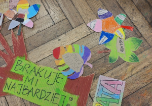 "Dziewczynka z parku" i temat straty_innowacyjnie w klasie 2a_Drzewo Straty.