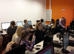 Klasa IIC odwiedza Uniwersytet Łódzki