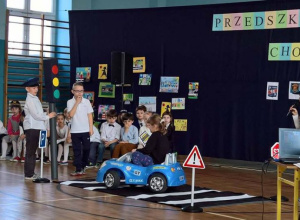 Przedszkolak bezpiecznie chodzi po Łodzi