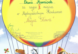 VI Międzyszkolny Konkurs Pięknego Czytania