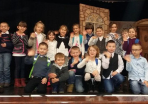 Wycieczka klas IB i IC do Teatru Lutnia