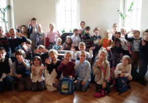 Wycieczka klas IB i IC do Teatru Lutnia