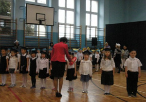 Ślubowanie uczniów klas pierwszych