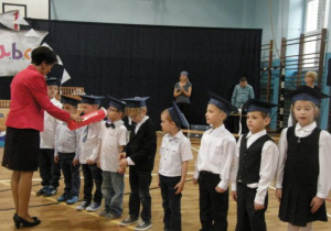 Ślubowanie uczniów klas pierwszych