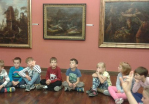 Zajęcia warsztatowe dla klasy IIA w Galerii Sztuki Dawnej