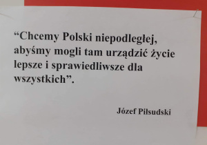 Fragment dekoracji okolicznościowej.