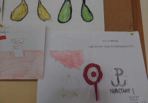 Twórcze prace uczniów świetlicy.