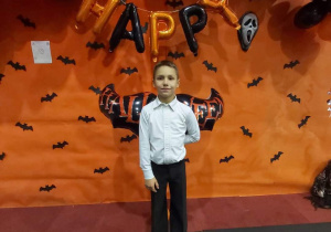 Prezentacja uczestnika zawodów Halloween CUP