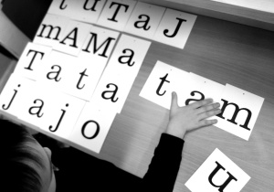 Twórcza praca ucznia klasy 1b.