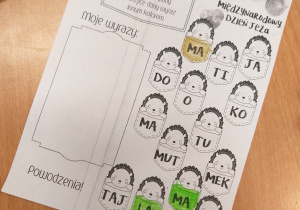 Karty pracy matematyczno-polonistyczne związane z tematyką Dnia Jeża.