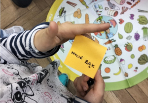 "Zdrowie może być smakowite"_zajęcia tematyczne.