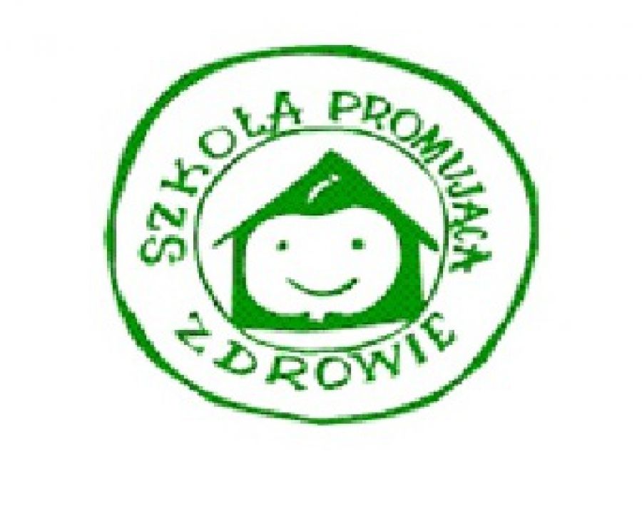 Logo programu Szkoły promującej zdrowie