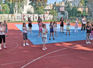 Akcja bicia rekordu Polski w grupowym tańcu Makareny_próby