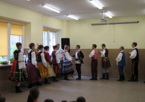 Wizyta Zespołu Tańca Ludowego "Łódź"