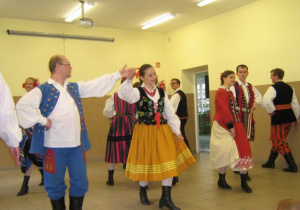 Wizyta Zespołu Tańca Ludowego "Łódź"